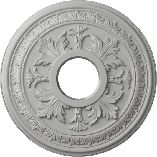 Ekena Millwork Baltimore Hand-Painted Ceiling Medallion
