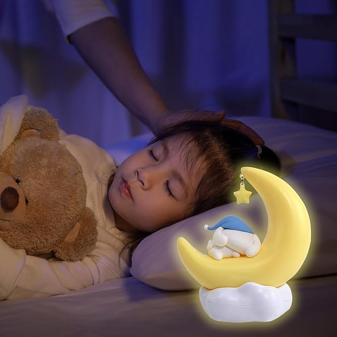 iFCOW Cute Anime Character LED Night Light for Room Desk Shelf Ornament Bedside Lamp for Teen Gifts
