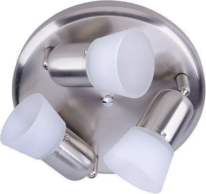 CANARM ICW5351 Ceiling/Wall Omni 3 Light, Chrome