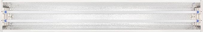 Durolux DL842N T5 4-foot 2 Fluorescent Lamps Grow Lighting System with 10000 Lumens and 6500K Full Sunlight Spectrum and Low Profile 7" Wide Reflector