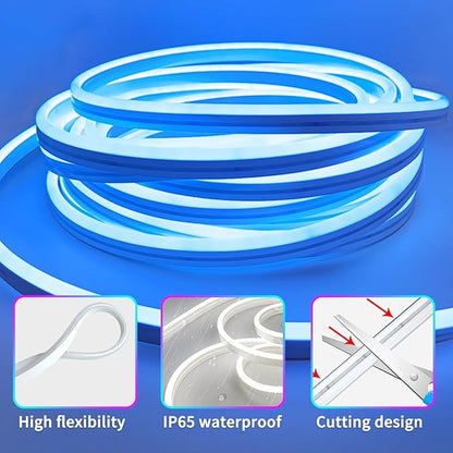 segrass 66ft Waterproof LED Strip Lights with Remote,Color Changing Music Sync App Control LED Lights for Bedroom, Living Room, Dorms, Room Décor