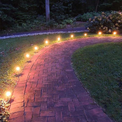 SUNSGNE C7 Christmas Lights, 25Ft Outdoor Christmas String Lights with 27 Clear Warm White Incandescent Bulbs, Xmas Vintage String Light for Patio, Cafe, Party Decor, Green Wire