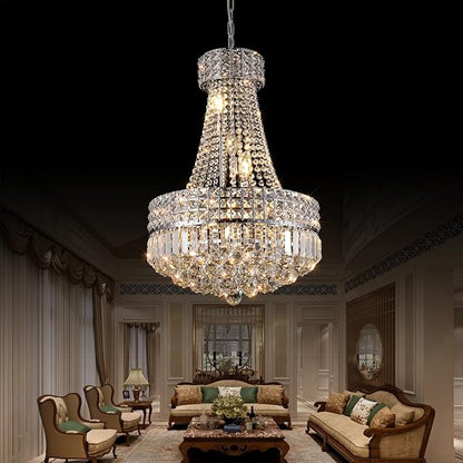 Crystal Chandeliers for Dining Room K9 Modern Crystal Chandelier Classic Luxury Imperial Style 9 Lights Chandelier Ceiling Dining Room Living Room Indoor Bedroom Chandelier