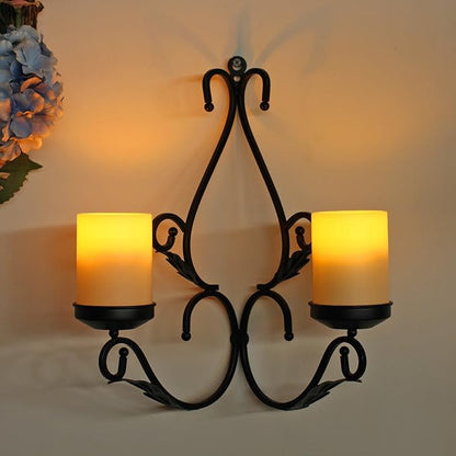 3 in 1 Ambient Lighting Chandelier Chain Hang Metal Wall Sconce