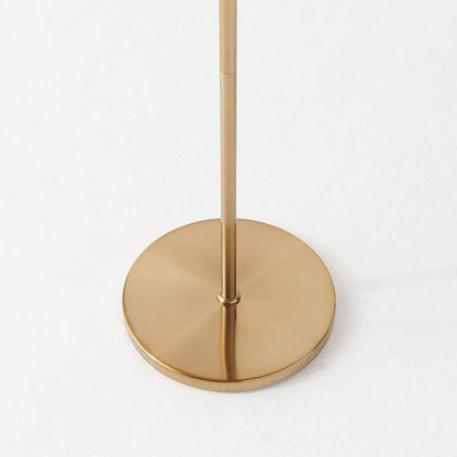 Brightech Nova 74 in. Antique Brass Industrial 3-Light LED Energy Efficient Floor Lamp with Built-in 3-Way Dimmer Function FL-NVA-BRS