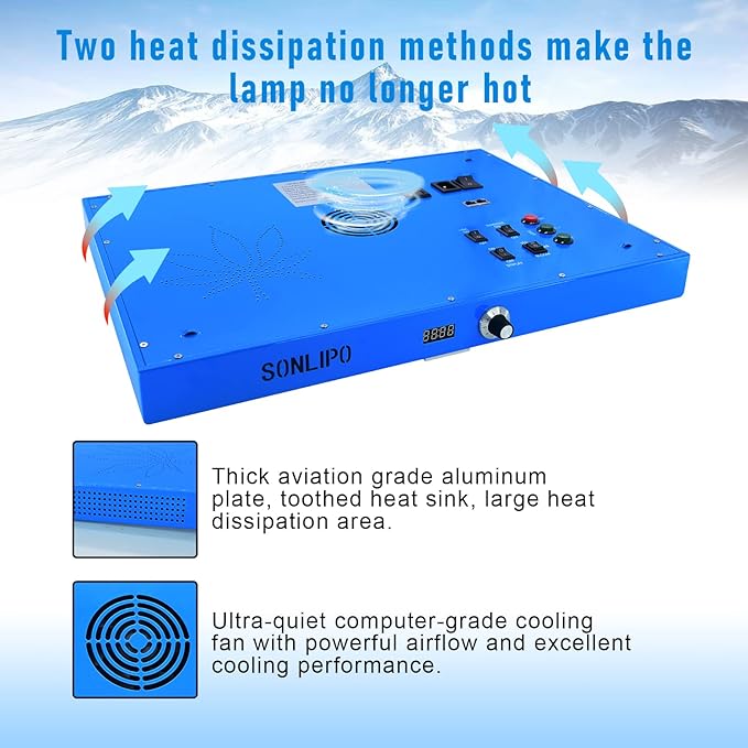 240W LED Grow Light, 4x4 ft Coverage, Dimmable Full Spectrum,Timers,Daisy Chain Veg & Bloom Plant Growing Lamps for Indoor Growing Hydroponic Sunrise Sunset Grow Lights,High Yield PPFD …