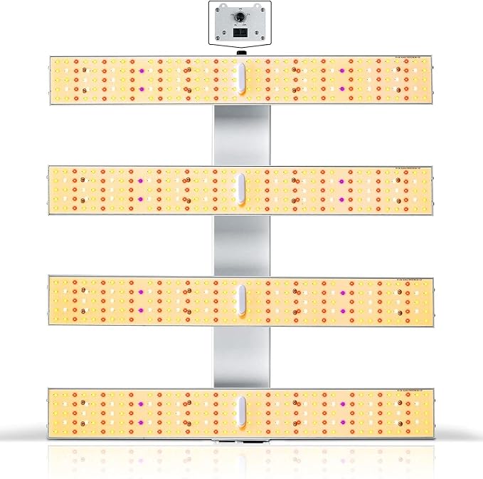 P1500 Full Spectrum Led Grow Light Veg Bloom Daul Mode, Upgraded Daisy Chain LED Grow Lights for Indoor Plants, Plant Growing Lamps for Indoor Hydroponic,Best for2x2ft, 3x3ft Tent.