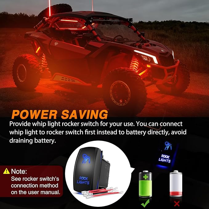 Nilight RGB LED Rock Lights Kit 12 Pods Underglow Multicolor Neon Pod with Remote & Bluetooth App Control DIY Flashing Music Mode Wheel Well Light for Truck ATV UTV RZR SUV