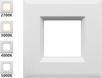 NICOR Lighting DLQ4-10-120-4K-WH DLQ4 LED Downlight, 4000K,4 Inches