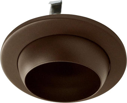 NICOR Lighting 4 inch Oil-Rubbed Bronze Adjustable Eyeball Trim, for 4 inch Housings (19506OB-OB)