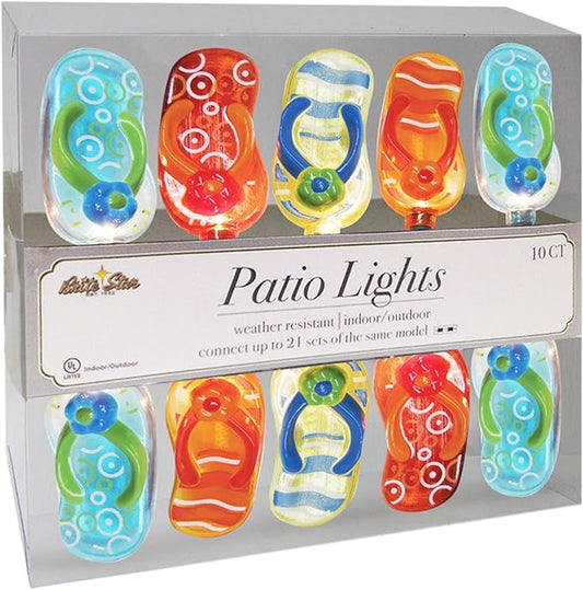 Brite Star 10 Count Beach Flip Flop Light Set