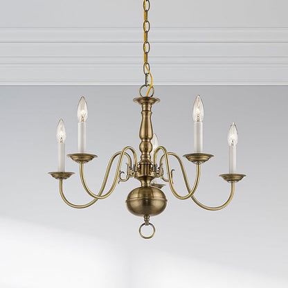 Livex Lighting 5005-01 Williamsburgh Chandelier