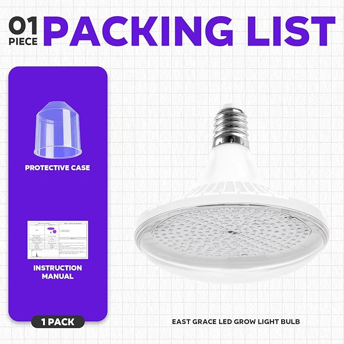 LED UFO Grow Light for Plants 395-400nm UV, 150w Professional Light Spectrum Supplement, Indoor Plant Defense Booster & Quality Enhancer for Aromatic Herbs and Flowering Crops