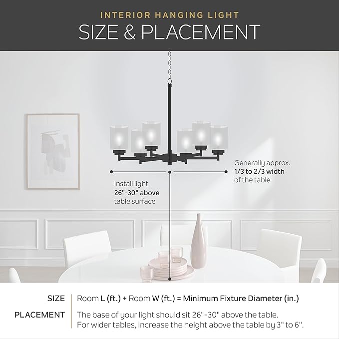 Kichler Winslow 1-Light Mini Pendant Light Fixture with Clear Seeded Glass in Black for Kitchen Island, Bar, Laundry Sink, Hanging Ceiling Light (7.5" x 4.25"), 44032BK