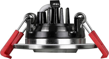 NICOR Lighting 2 inch LED Gimbal Recessed Downlight in Nickel, 2700K (DGD211202KRDNK)