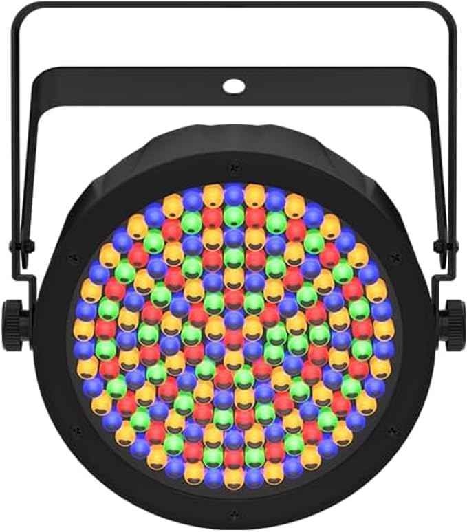 CHAUVET DJ – EZPar 64 RGBA ILS Battery Operated LED Par Light | Cable Free Wash Fixture with RGBA LEDs, ILS & D-Fi USB Wireless DMX Compatibility | Long-Lasting Rechargeable Battery