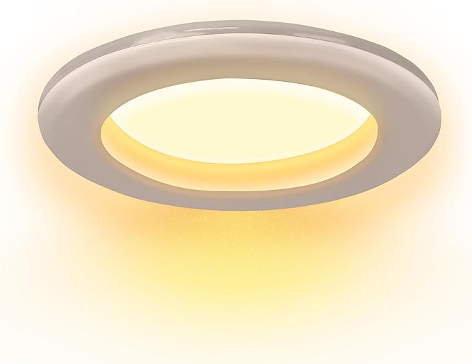 Feit Electric 5-6" LED Recessed Downlight with Night Light Mode, 75W Equivalent, Dimmable, 5CCT Selectable White, 90 CRI, 1000 Lumens, 45-Year Lifetime, LEDR56/NL/5CCTCA/RP