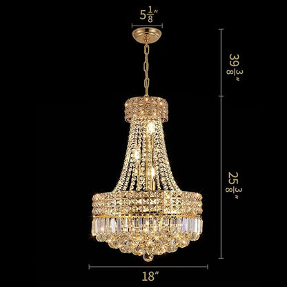 Crystal Chandeliers for Dining Room K9 Modern Crystal Chandelier Classic Luxury Imperial Style 9 Lights Chandelier Ceiling Dining Room Living Room Indoor Bedroom Chandelier