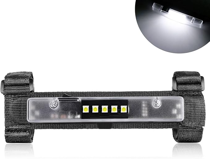 Universal Roll Bar LED Dome Light Utility Interior Courtesy Work UTV Dome Light Wraparound Roll Cage LED Lights Mount for Truck, ATV, UTV, RZR, Off Road, Pickup, Polairs, Boat