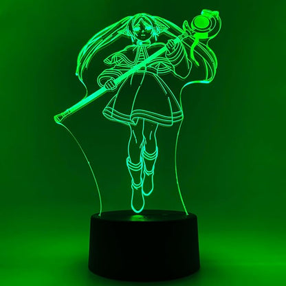 Otaku Lamps Frieren Frieren – Anime Night Light, 16 Color RGB LED – Gift for Otaku