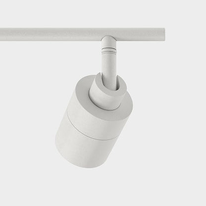 Shura White 3-Light Track Light with Adjustable Heads, Integrated LED Bulbs, 2 ft. Track Lighting Kit Ceiling Light, 3000k, 1470 Lumens