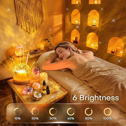 Ambient Lighting, 216 Modes Mood Lighting, 3-in-1 Sunset Lamp & Ocean Lamp & Northern Lights Projector with Remote, Mothers Day Gift Ideas, Room Lights for Bedroom,13 Year Old Teen Girl Gifts
