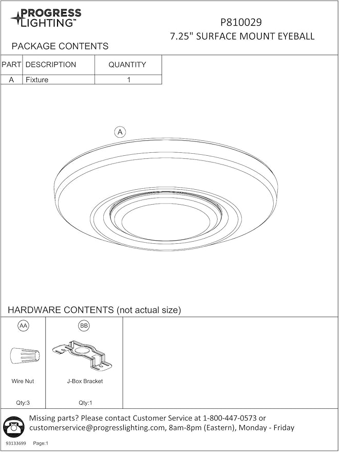 Intrinsic Collection 1-Light Antique Bronze Modern LED Surface Mount Eyeball Downlight