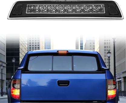 Nilight Third Brake Light Tail High Mount 3rd Stop Lights Smoked Lens Compatible with Ridgeline 2006 2005 2006 2007 2008 2009 2010 2011 2012 2013 2014 Truck Rear Center Cab Lamp