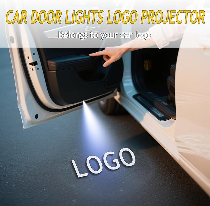 2Pcs Never Fade Car Door Lights Logo Projector,LED Welcome Lights for Q50 Q60 Q70 G25 G37 QX50/56/60/70/80 M25/35/37/45/56 FX35/37/45/50 EX25/35/37 Ghost Shadow Lamp (for IF-NT, 4pcs)