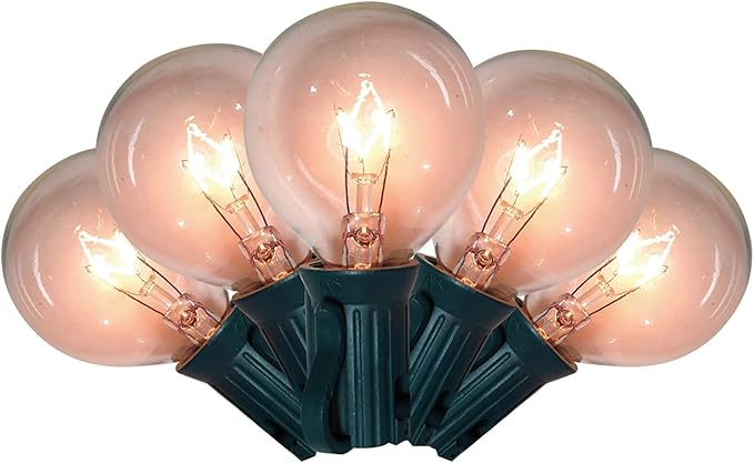 Brite Star 25 Count Clear Light G40 Light Set