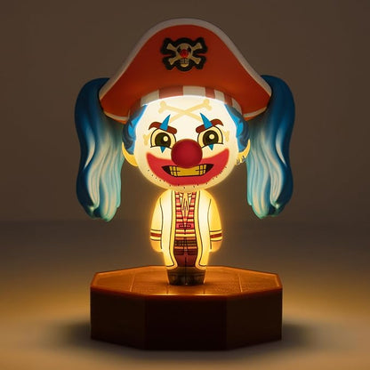 Paladone One Piece Buggy The Clown Icon Light, Officially Licensed Anime 3D Figurine LED Lamp Battery Powered Collectible Merchandise for Pop Culture Fans, Bedrooms and Home