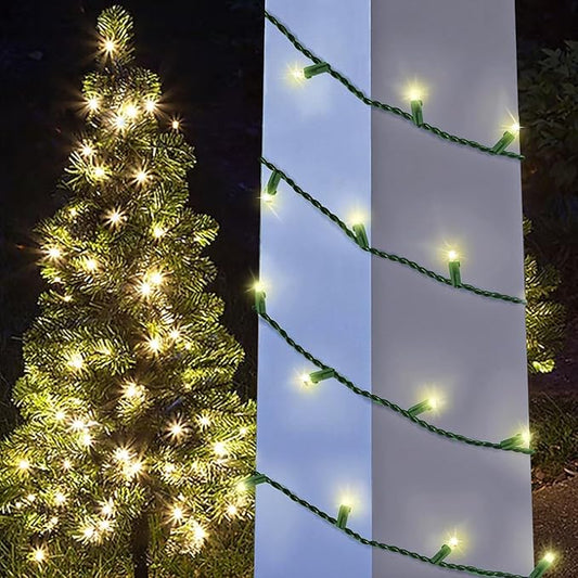 Boltigen Soft Twinkle Lights, 50 LED Slow Twinkling, 5mm Wide Angle Christmas Lights, UL Certified 14.5Ft Extendable for Home Garden Indoor Outdoor Use Party Wedding Day Decoration