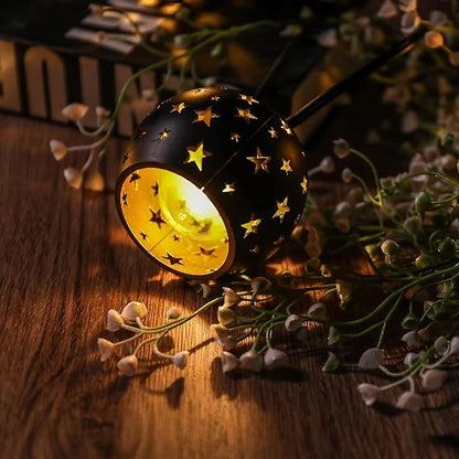 Vigdur Lantern String Lights, Star String Lights Plug in with 10 Clear G40 Bulbs and Star Plastic Lamp Shades, Connectable Moroccan Decoration Light for Home Holiday Party Decorations(9.84FT)