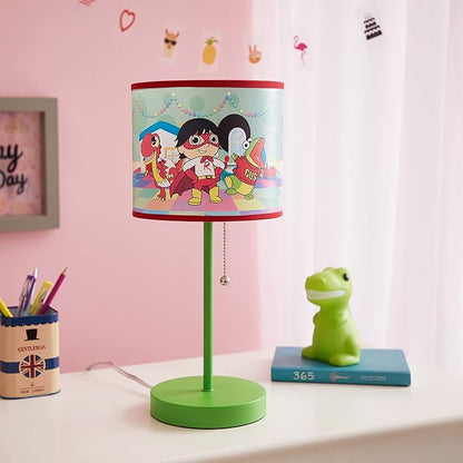 Ryan's World Stick Table Kids Lamp with Pull Chain Themed Printed Decorative Shade