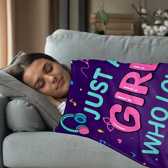 Kpop Blankets Gifts for Teen Girls,Kpop Merch,K Pop Gifts for Fans Girls,K-Pop Lovers Throw Blanket,Korean Fantasy Anime Blanket,K Pop Music Gift for Women,Cozy Soft Blankets for Bed,Sofa 60"x80"