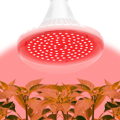 Hanging Grow Lights for Indoor Plants, UFO Deep Red Therapy LED Light, 150w Grow Spectrum Enhancement Plant Light, 660nm, Used for Flowering and Fruiting, Perfect Sun-loving Flowers and Succulents
