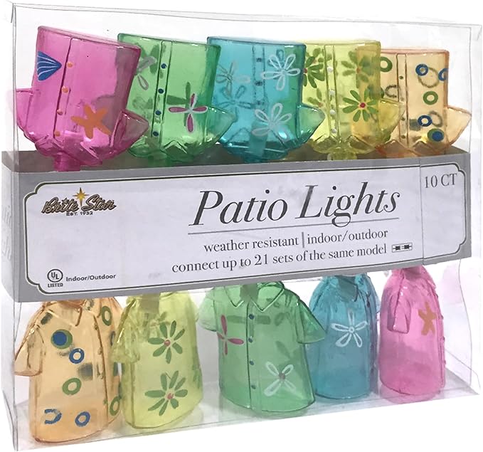 Brite Star 10 Count Shirt Light Set