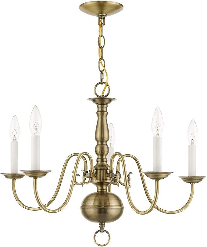 Livex Lighting 5005-01 Williamsburgh Chandelier