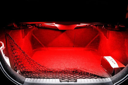 iJDMTOY 18-SMD-5050 LED Strip Light Compatible with Car Trunk Cargo Area or Interior Illumination, Brilliant Red