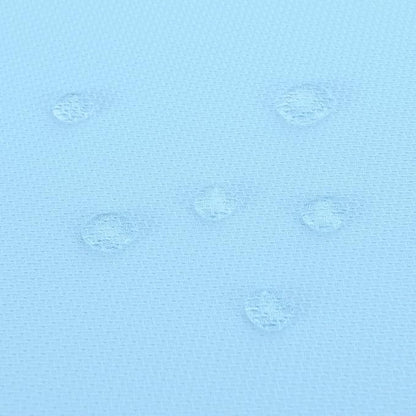 Hiasan 60 X 120 Inch Rectangle Textured Tablecloth - Waterproof Spillproof Antiwrinkle Jacquard Table Cloth for Kitchen and Dining Dinner, Outdoor Picnic, Holiday and Parties, Light Blue