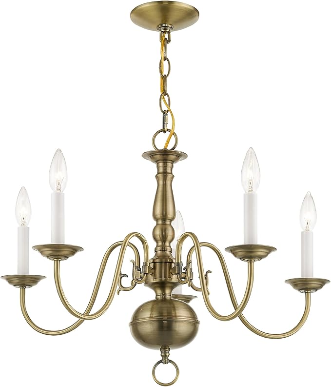 Livex Lighting 5005-01 Williamsburgh Chandelier