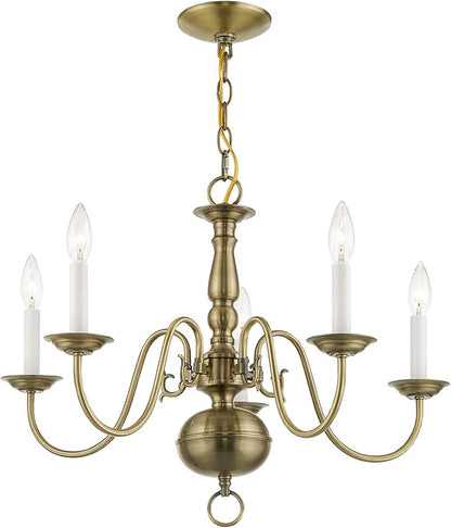 Livex Lighting 5005-01 Williamsburgh Chandelier
