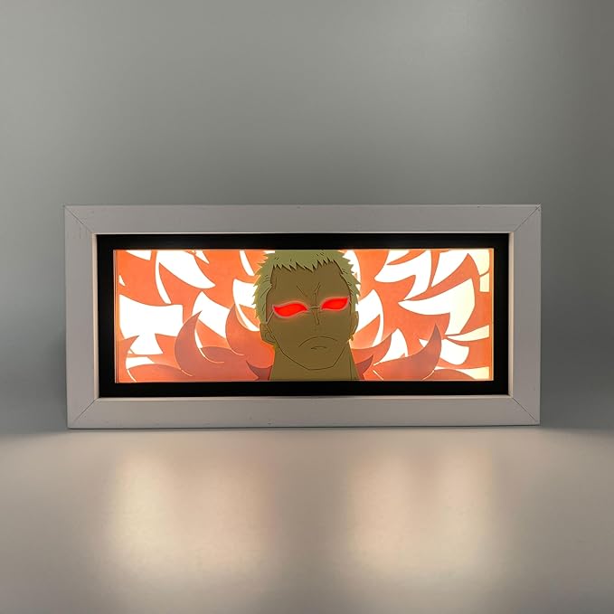 Doflamingo Light Box - One Piece – Anime Lamp Figure Night Light – 3D Anime Room Décor Gift for Otaku