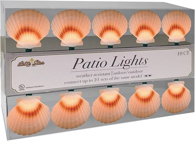 Brite Star 10 Count Shell Light Set
