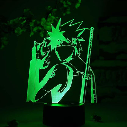 Otaku Lamps Kakashi ANBU Naruto – Anime Night Light, 16 Color RGB LED – Gift for Otaku
