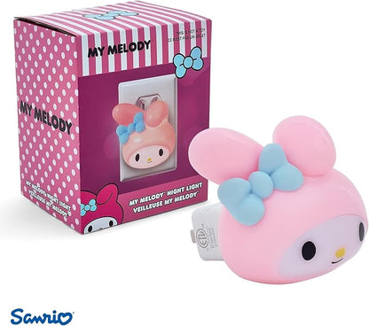 Ukonic Sanrio My Melody Face Plug-in Nightlight, LED Mood Light