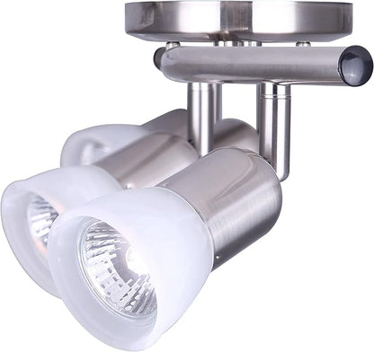 CANARM LTD. IT356A04BPT10 James 4 Bulb Track Light, Brushed Pewter