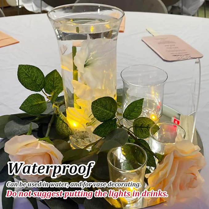 ZGWJ 200PCs Warm White Balloon Lights Mini, Battery Powered, Long Standby Time Waterproof Tiny Led Round Light for Paper Lantern Balloon Party Easter Eggs Wedding Christmas Halloween Decorations