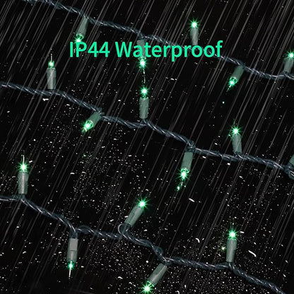 Green Wire,Green,Incandescent Bulb 100 Mini String Lights for Indoor Christmas Tree Garland Birthday Wedding Party Festival Decoration