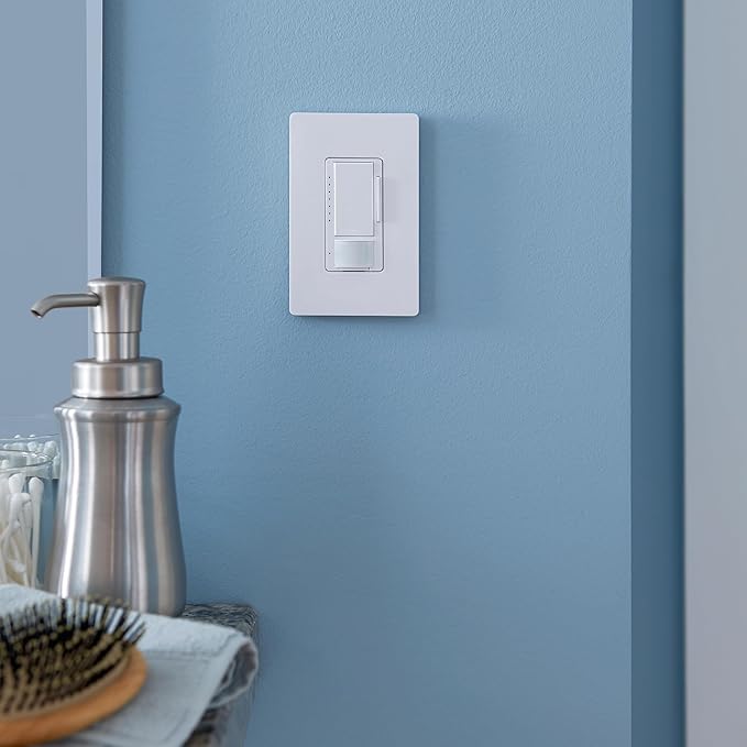 Lutron Maestro LED+ Motion Sensor/Dimmer Switch | 150W LED | Single Pole/Multi-Location | MSCL-OP153M-HT | Hot